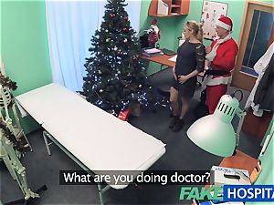 FakeHospital doctor Santa jizzes two times this yr