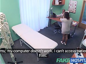 FakeHospital smallish super-hot Russian teen gets snatch gobbled